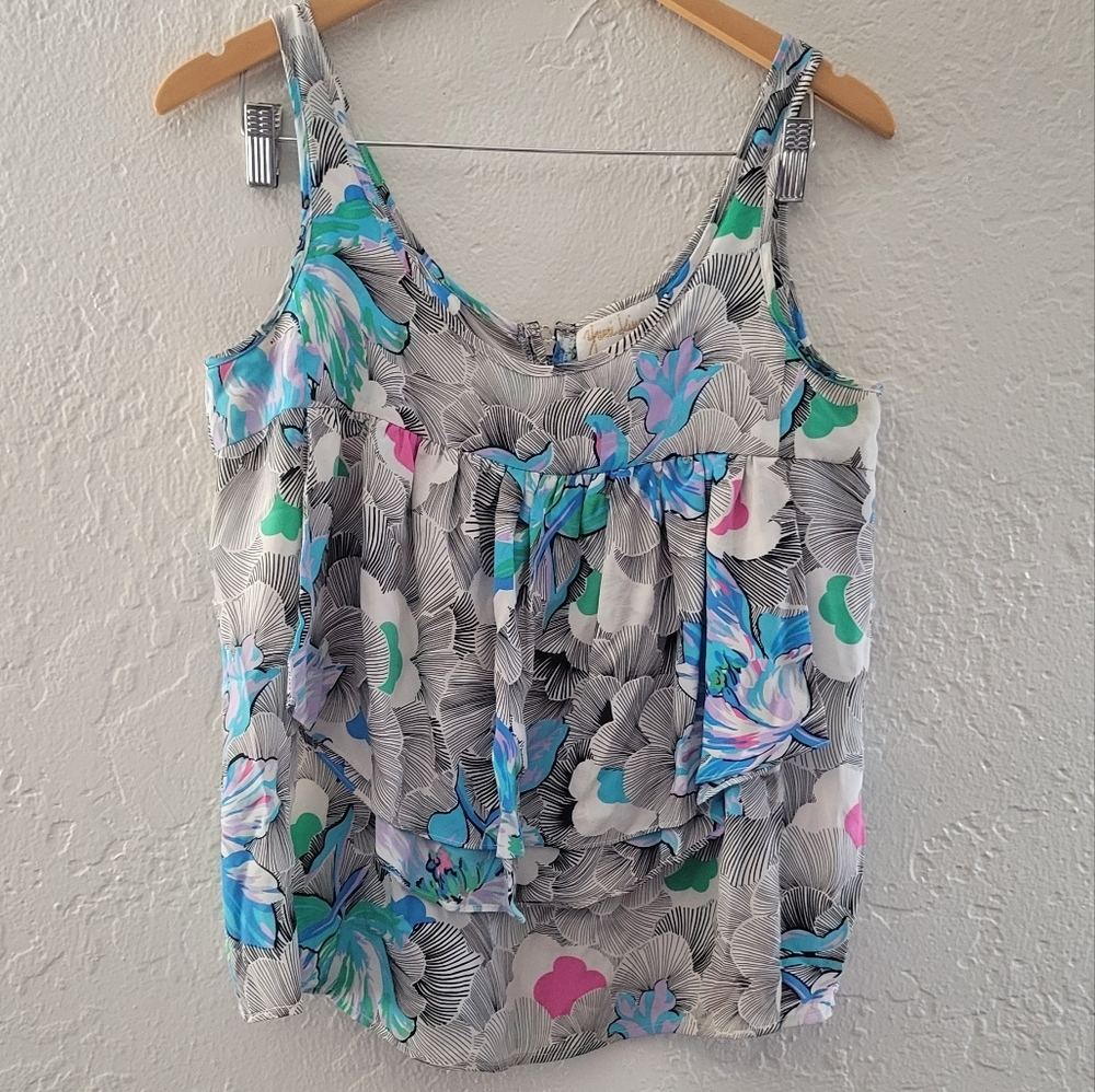 Yumi Kim Silk Top Size Medium